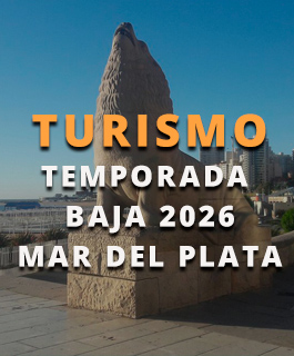 TURISMO: MAR DEL PLATA TEMPORADA BAJA 2026